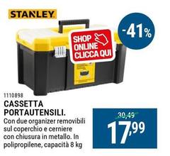 Stanley - Cassetta Portautensili