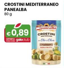 Panealba - Crostini Mediterraneo 80 G