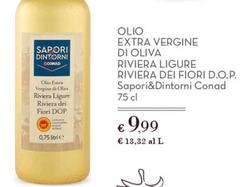 Sapori & piaceri - Olio Extra Vergine Di Oliva Riviera Ligure Riviera Dei Fiori D.O.P.