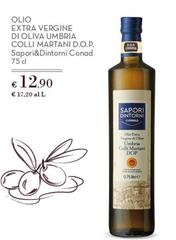 Sapori & piaceri - Olio Extra Vergine Di Oliva Umbria Colli Martani D.O.P.