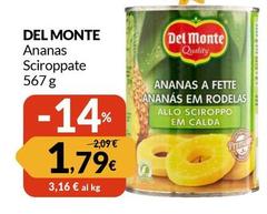 Del monte - Ananas Sciroppate