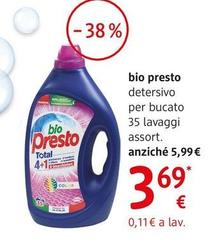 Bio Presto - Detersivo Per Bucato 35 Lavaggi, Assort.
