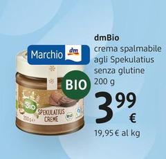 Dmbio - Crema Spalmabile Agli Spekulatius 200 G