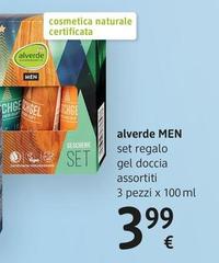 Alverde Men - Set Regalo Gel Doccia 3 Pezzi X 100ml
