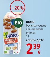 Bjorg - Bevanda Vegetale Alla Mandorla 1 L