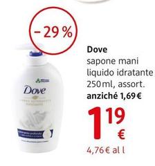Dove - Sapone Mani Liquido Idratante 250 Ml