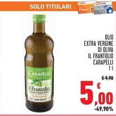 Carapelli - Olio Extra Vergine Di Oliva Il Frantolio