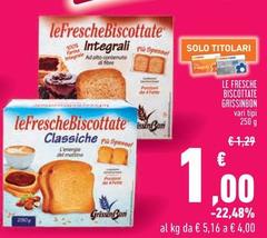 Grissin bon - Le Fresche Biscottate