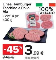 Aia - Linea Hamburger Tacchino E Pollo