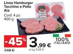Aia - Linea Hamburger Tacchino E Pollo