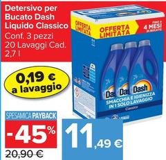 Dash - Detersivo Per Bucato Liquido Classico