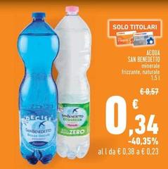 San Benedetto - Acqua