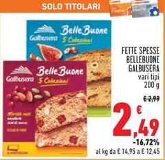 Galbusera - Fette Spesse Bellebuone