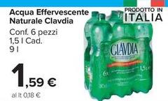 Clavdia - Acqua Effervescente Naturale