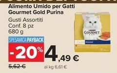 Gourmet Purina - Alimento Umido Per Gatti Gold