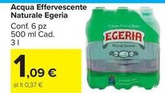 Egeria - Acqua Effervescente Naturale