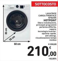 Hotpoint - Lavatrice Carica Frontale NF86WK