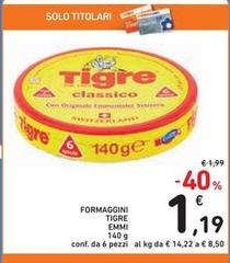 Emmi - Formaggini Tigre