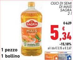 Sagra - Olio Di Semi Di Mais