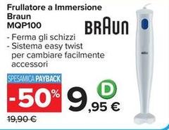Braun - Frullatore A Immersione MQP100