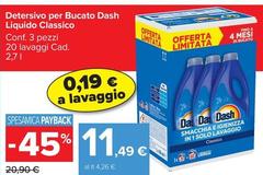 Dash - Detersivo Per Bucato Liquido Classico