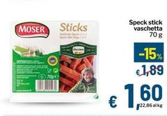 Moser - Speck Stick Vaschetta