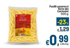 Fusilli Casarecci