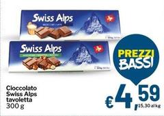 Swiss - Cioccolato  Alps Tavoletta