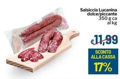 Salsiccia Lucanina Dolce/Piccante