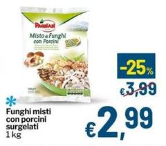 Pagnan - Funghi Misti Con Porcini Surgelati