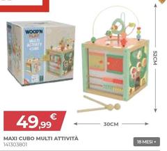 Wood 'N Play - Maxi Cubo Multi Attivita