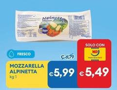Mozzarella Alpinetta 