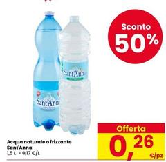 Sant'anna - Acqua Naturale O Frizzante