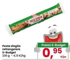 S budget - Pasta Sfoglia Rettangolare