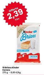 Ferrero - 10 Brioss Kinder