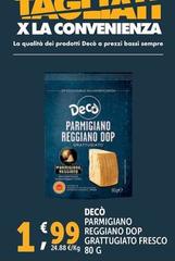 Deco - Parmigiano Reggiano DOP Grattugiato Fresco