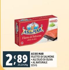 As Do Mar - Filetto Di Salmone All'Olio Di Oliva