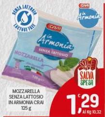Crai - Mozzarella Senza Lattosio In Armonia