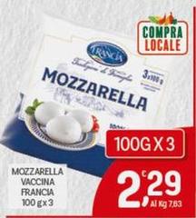 Francia - Mozzarella Vaccina