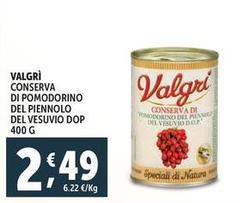 Valgri - Conserva Di Pomodorino Del Piennolo Del Vesuvio DOP
