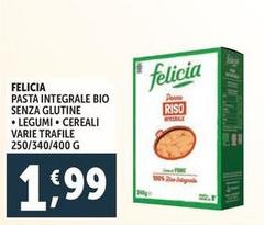 Felicia - Pasta Integrale Bio Senza Glutine Legumi