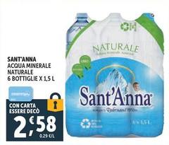Sant'Anna - Acqua Minerale Naturale 6 Bottiglie