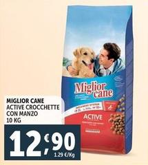 Miglior Cane - Active Crocchette Con Manzo