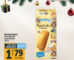 Mulino Bianco - 10 Plumcake Con Yogurt