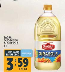 Sagra - Olio Di Semi Di Girasole