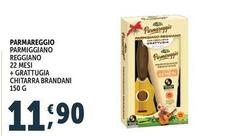 Parmareggio -  Parmiggiano Reggiano 22 Mesi+Grattugia Chitarra Brandani