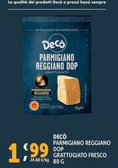 Deco - Parmigiano Reggiano DOP Grattugiato Fresco