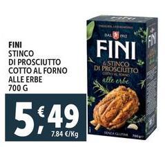 Fini - Stinco Di Prosciutto Cotto Al Forno Alle Erbe