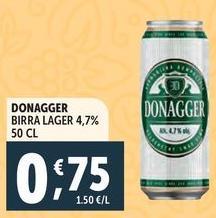 Donagger - Birra Lager 4,7%