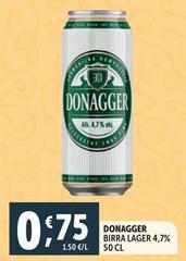 Donagger - Birra Lager 4,7%